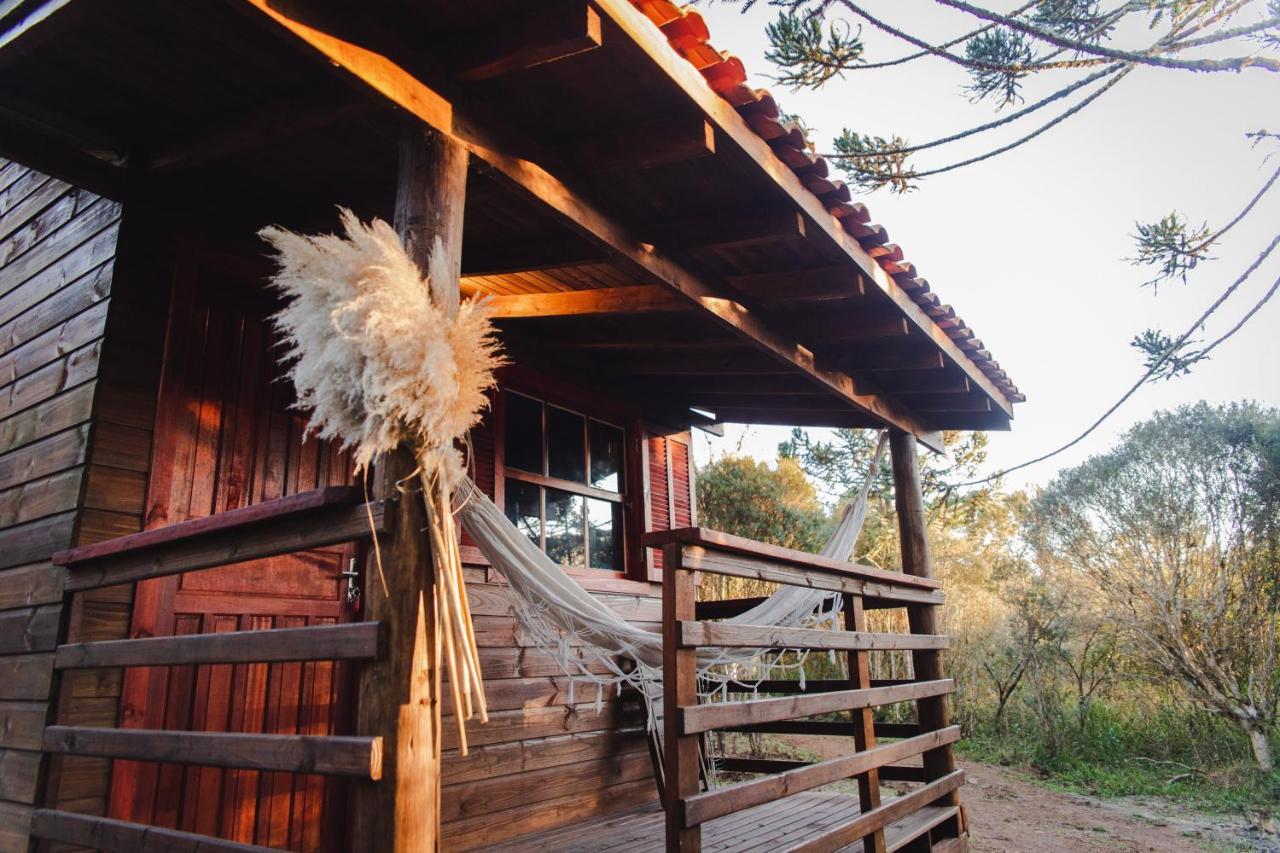 Cabana Na Floresta Rincao Do Fortaleza Cambará Buitenkant foto