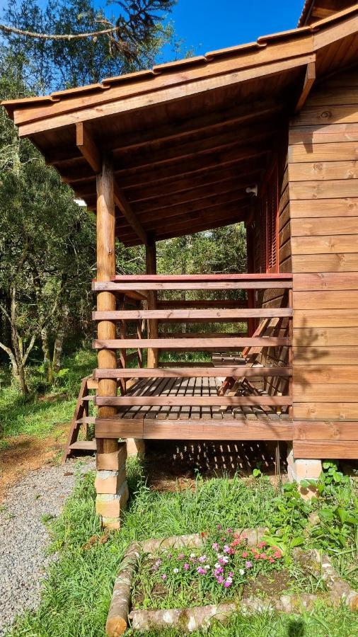 Cabana Na Floresta Rincao Do Fortaleza Cambará Buitenkant foto