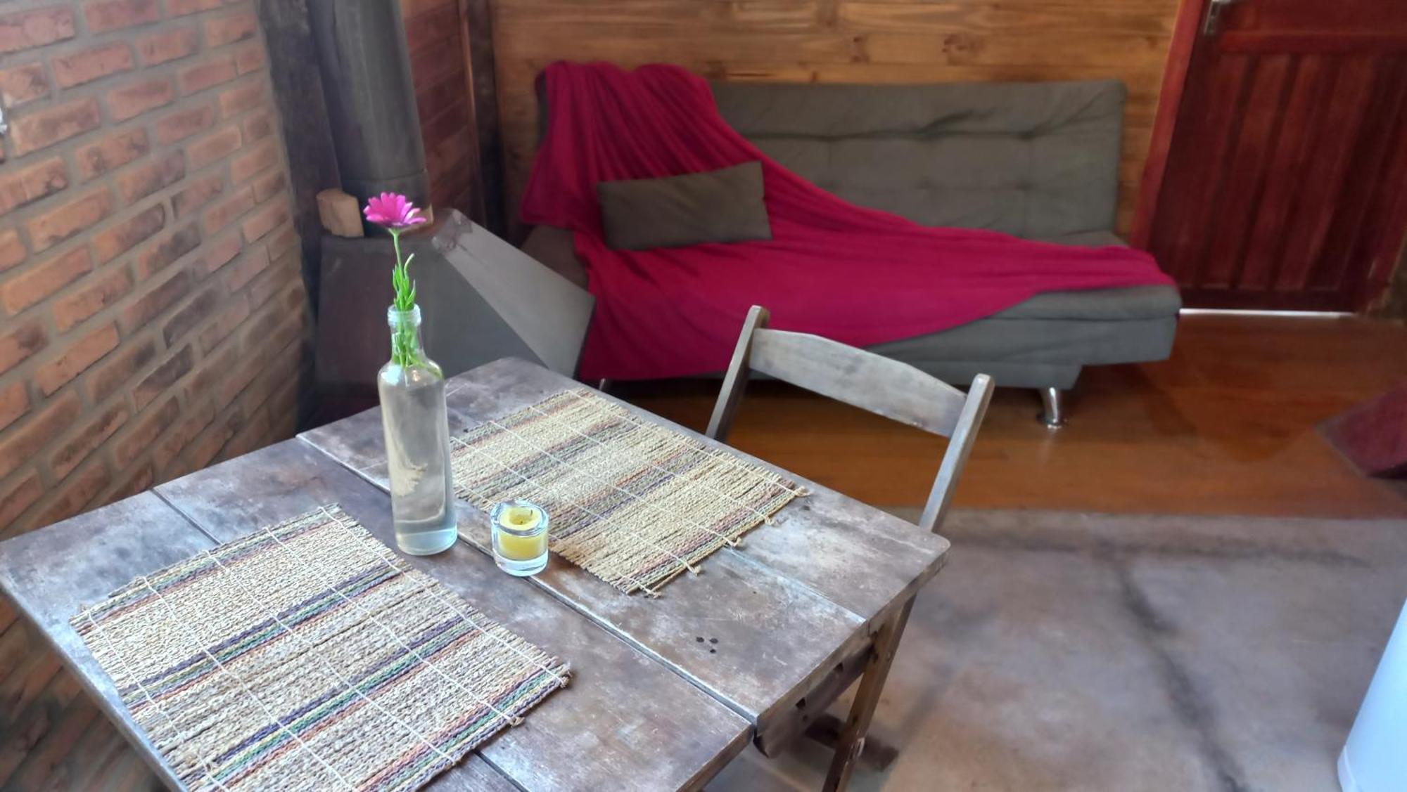 Cabana Na Floresta Rincao Do Fortaleza Cambará Buitenkant foto