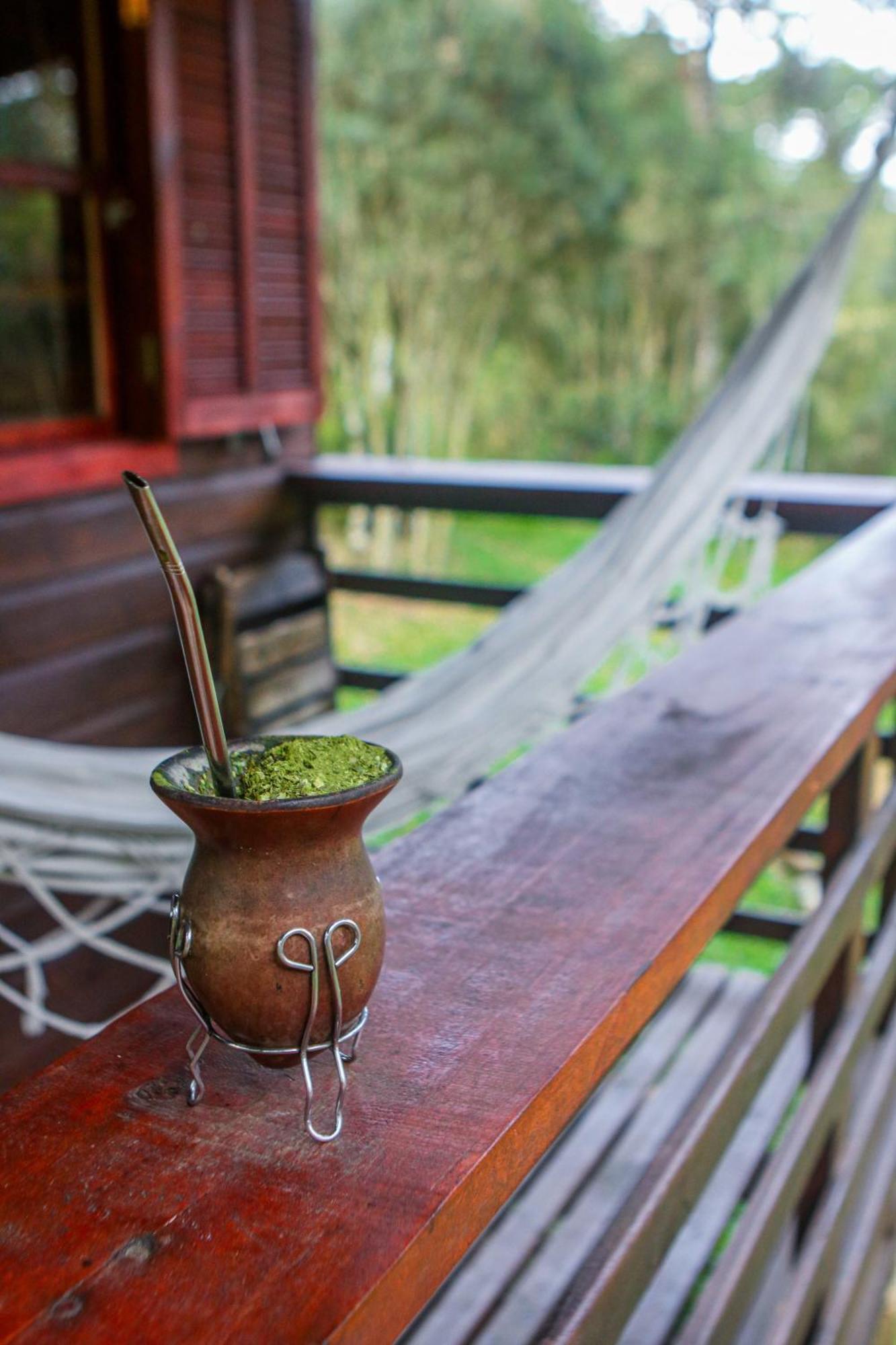 Cabana Na Floresta Rincao Do Fortaleza Cambará Buitenkant foto