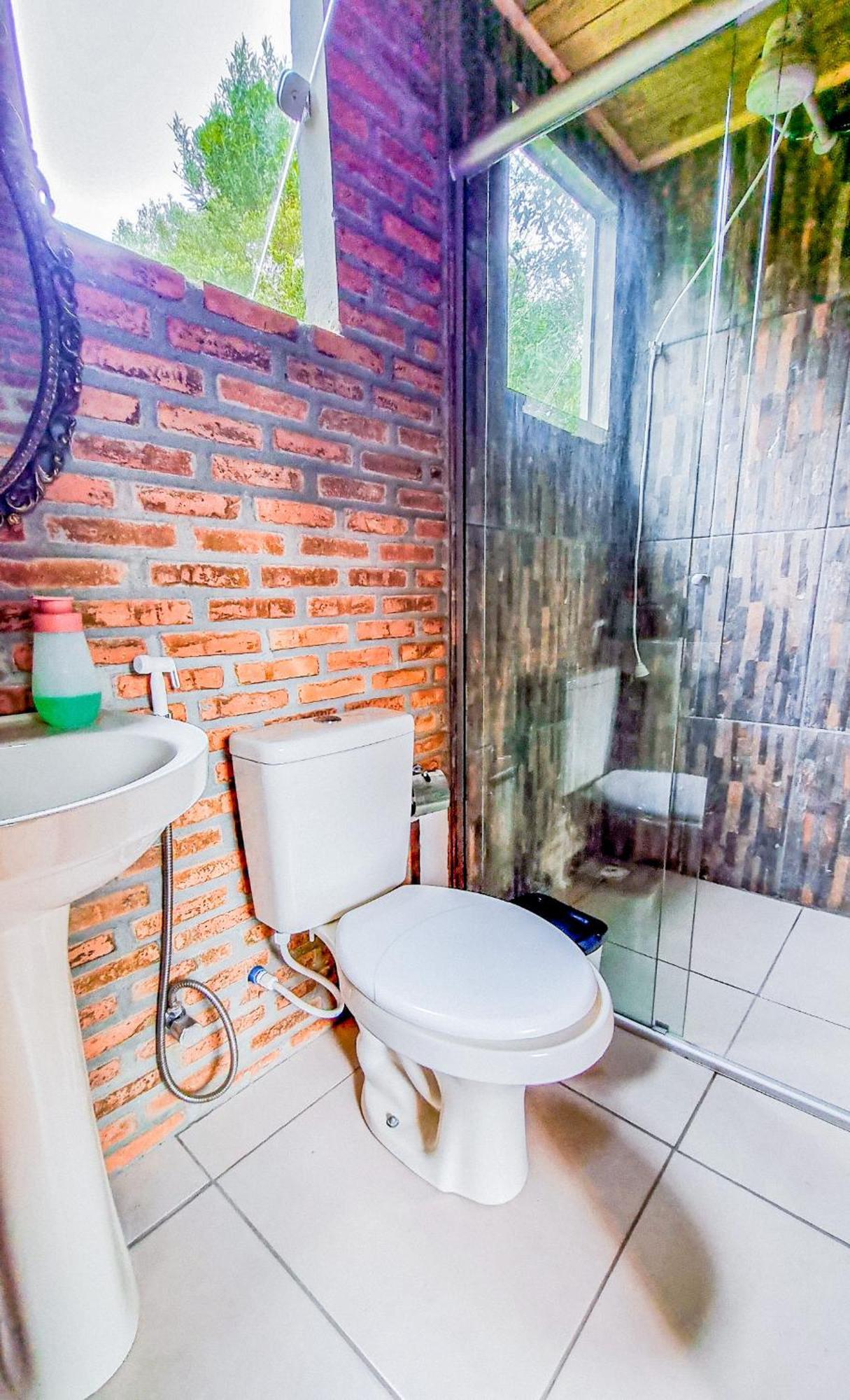 Cabana Na Floresta Rincao Do Fortaleza Cambará Buitenkant foto